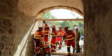 Sigüenza, escenario de élite para la UME en defensa del patrimonio