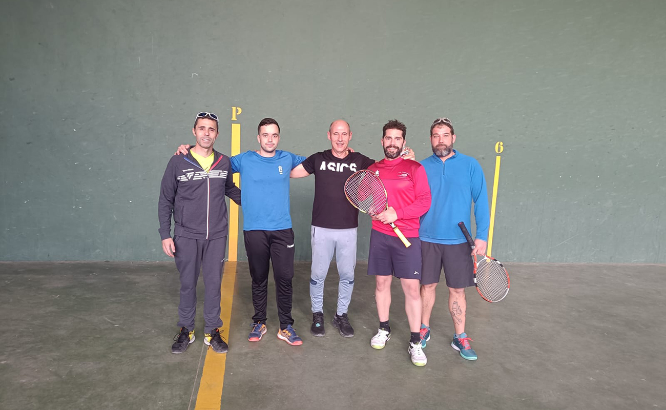 Yunquera de Henares A sa un golpe a la clasificación en Primera División en la Liga Provincial de Frontenis de Guadalajara