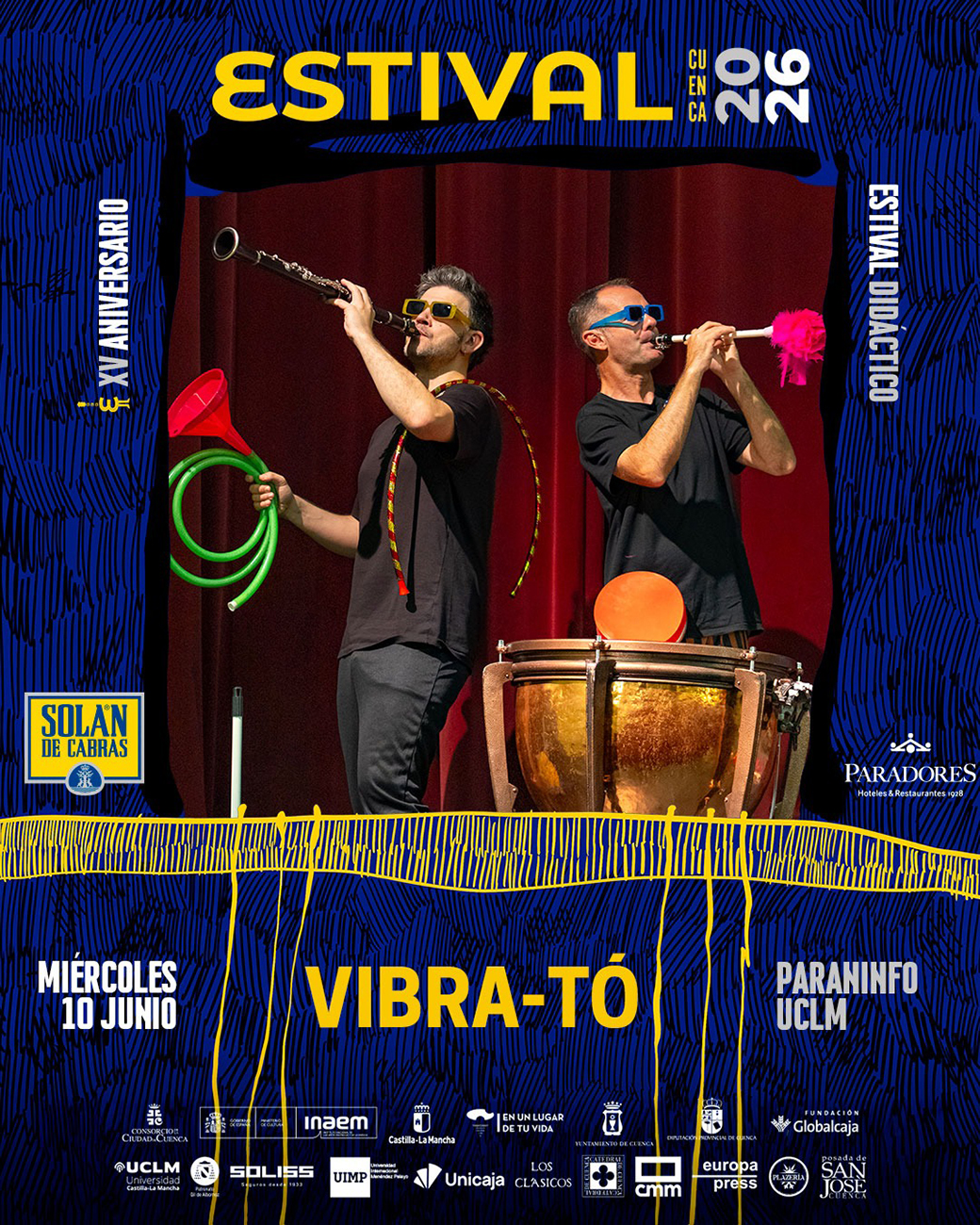 Vibra-Tó, concierto didáctico gratuito para escolares, en Estival Cuenca 26