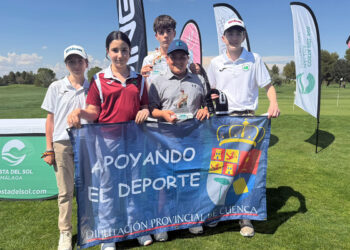 Villar de Olalla celebra un fin de semana redondo: 45 golfistas en el torneo local y dos triunfos juveniles en Las Pinaillas