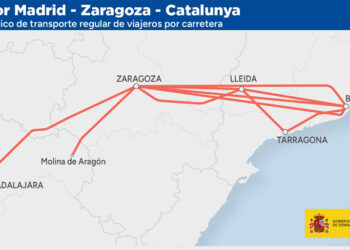 El nuevo mapa concesional de autobuses da luz verde al corredor Madrid-Zaragoza-Catalunya e incluirá a cinco municipios de Guadalajara