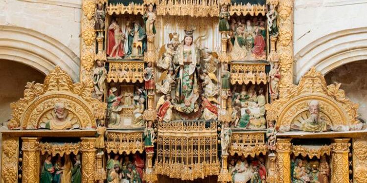retablo iglesia villaescusa de haro