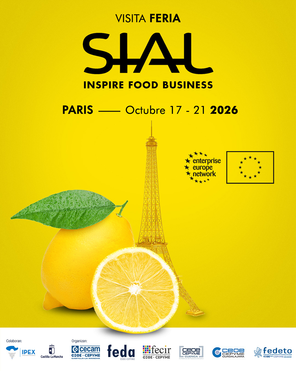 Ayudas de 780 euros para que las empresas agroalimentarias de Guadalajara viajen a la feria SIAL de París 2 Ayudas de 780 euros para que las empresas agroalimentarias de Guadalajara viajen a la feria SIAL de París