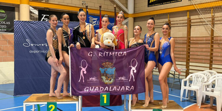 Brillante participación del Club Rítmica Guadalajara en el Campeonato regional