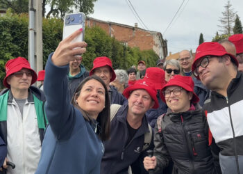 Caspueñas inaugura las rutas inclusivas de la región mientras Marchamalo prepara su centro de Atención Temprana para este mes