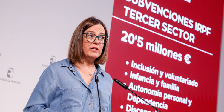 Castilla-La Mancha convoca ayudas sociales por más de 20 millones de euros para reforzar la red del Tercer Sector en toda la región 1 Castilla-La Mancha convoca ayudas sociales por más de 20 millones de euros para reforzar la red del Tercer Sector en toda la región