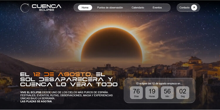 Cinco pueblos de Cuenca unen gastronomía y telescopios para prepararse ante el histórico eclipse solar