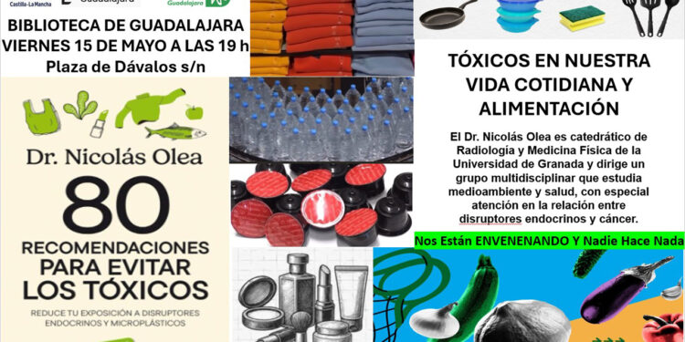 Cómo esquivar los tóxicos ocultos en tu dieta el experto Nicolás Olea alerta este viernes en la Biblioteca de Guadalajara