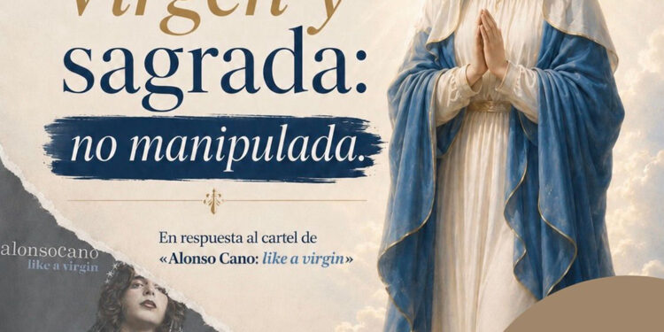 Un grupo de laicos ha convocado un Rosario público de oración y reparación que tendrá lugar este viernes 22 de mayo a las 18:00 horas en la plaza de España, a las puertas del Museo Provincial de Guadalajara. La movilización ciudadana surge como protesta pacífica contra la exposición Alonso Cano. Like a virgin, actualmente instalada en la Sala Azul de la pinacoteca, al considerar que plantea una lectura "irreverente y profundamente reductora" de la obra barroca Virgen de la Leche. Bajo el lema "Madre, Virgen y sagrada: no manipulada", los organizadores denuncian el uso de la imagen mariana vinculándola con la sexualización, la erotización y la moda provocativa. La muestra, desarrollada por alumnos y docentes de la Escuela de Arte Elena de la Cruz, incorpora piezas textiles como corsés y trabajos de estilismo que, según los convocantes, proyectan obsesiones ideológicas del presente sobre una figura sagrada para los creyentes. El colectivo insiste en que la obra original remite a la maternidad divina y no debe reducirse a un debate contemporáneo sobre el cuerpo femenino como territorio político. De proyecto educativo a conflicto judicial y social Esta nueva movilización en la vía pública marca una rápida escalada en la controversia que rodea a la exposición en la capital alcarreña. La iniciativa abrió sus puertas el pasado 7 de mayo en el Palacio del Infantado, planteada originalmente como una propuesta cultural innovadora donde los estudiantes de arte proponían un diálogo visual entre la obra clásica de Alonso Cano y la cultura pop contemporánea. Sin embargo, el enfoque artístico tardó muy poco en judicializarse. Apenas unos días antes de esta convocatoria de oración ciudadana, la Fundación Española de Abogados Cristianos presentó un recurso ante el Tribunal de Instancia de Guadalajara para exigir la retirada cautelarísima de la muestra, además de interponer una denuncia penal por un presunto delito de escarnio contra los sentimientos religiosos. La evolución del tema refleja una fractura profunda en torno a la gestión del patrimonio artístico local. Lo que a principios de mes se inauguró como un ejercicio académico de la Escuela de Arte Elena de la Cruz auspiciado por la Consejería de Cultura, se ha transformado en menos de tres semanas en un conflicto abierto que ha pasado de los tribunales a las calles de Guadalajara.