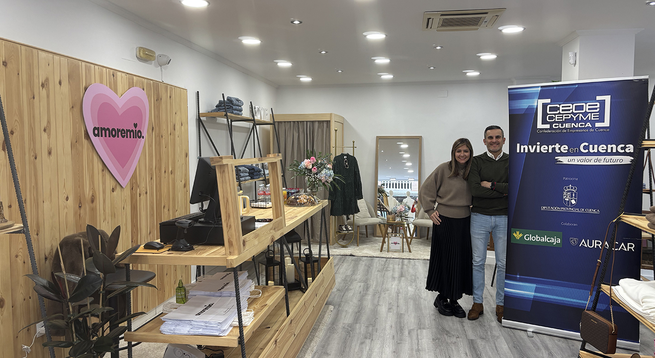 De la abogacía a la moda: abre 'Amoremío', la nueva boutique que da vida a un local vacío en el centro de Cuenca 2 De la abogacía a la moda abre 'Amoremío', la nueva boutique que da vida a un local vacío en el centro de Cuenca