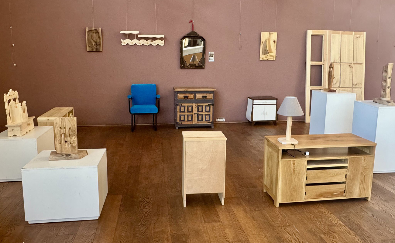 Del taller a la exposición el Buero Vallejo acoge los trabajos de la Escuela Municipal de Restauración y Carpintería