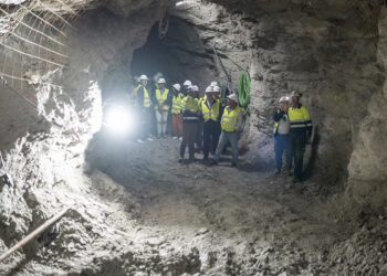 Derrumbe en la mina de Hiendelaencina rescatan a dos trabajadores atrapados