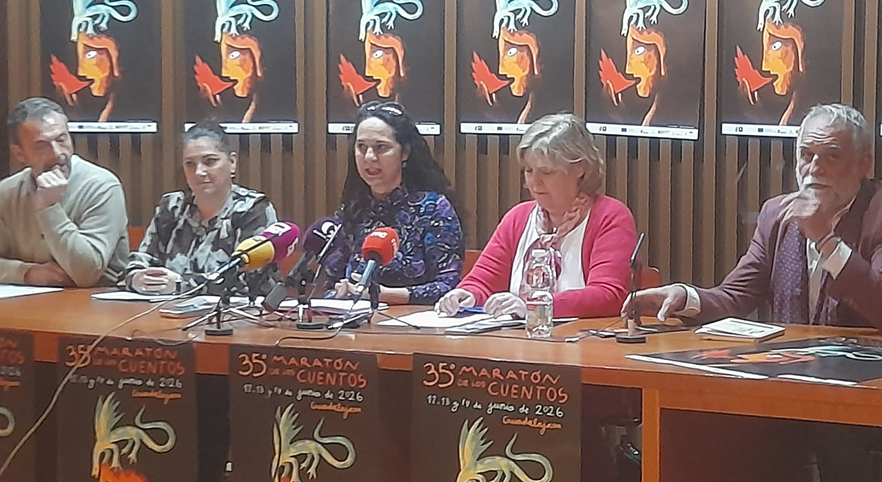 El 35º Maratón de los Cuentos encenderá Guadalajara con 46 horas ininterrumpidas y la esperada Casa del Cuento 2 El 35º Maratón de los Cuentos encenderá Guadalajara con 46 horas ininterrumpidas y la esperada Casa del Cuento