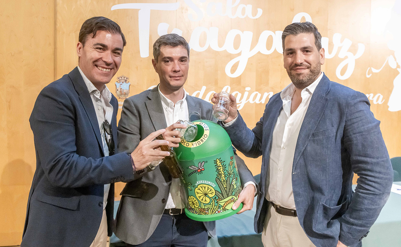 El Ayuntamiento de Guadalajara impulsa un plan integral con Ecovidrio para aumentar el reciclaje de vidrio