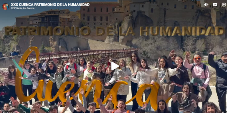 El CEIP Santa Ana conquista el Primer Premio de Educación con un homenaje audiovisual a la Cuenca Patrimonio