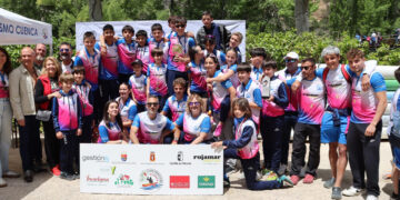 El Club Piragüismo Cuenca se proclama campeón del IV Campeonato de Castilla-La Mancha en Edad Escolar
