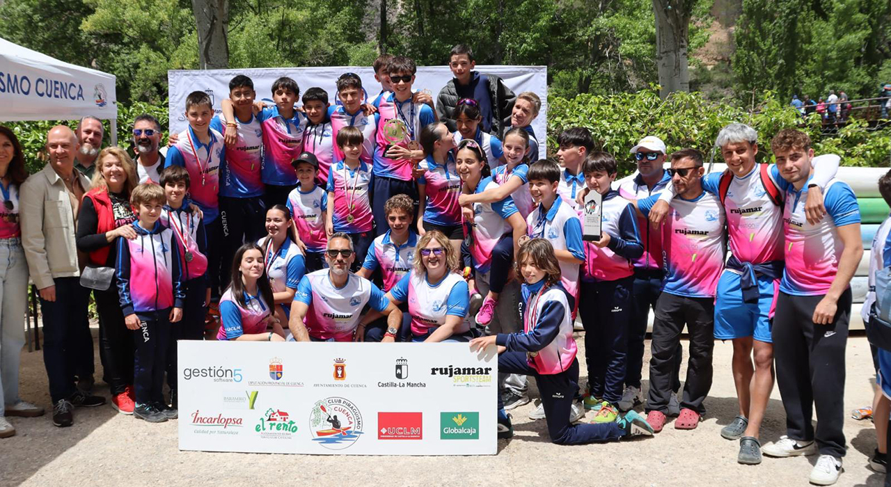 El Club Piragüismo Cuenca se proclama campeón del IV Campeonato de Castilla-La Mancha en Edad Escolar 2 El Club Piragüismo Cuenca se proclama campeón del IV Campeonato de Castilla-La Mancha en Edad Escolar