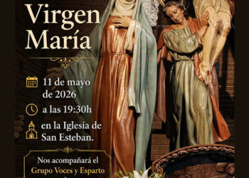 El Descendimiento celebrará este lunes una ofrenda floral especial a la Virgen de su paso titular por el Mes de María