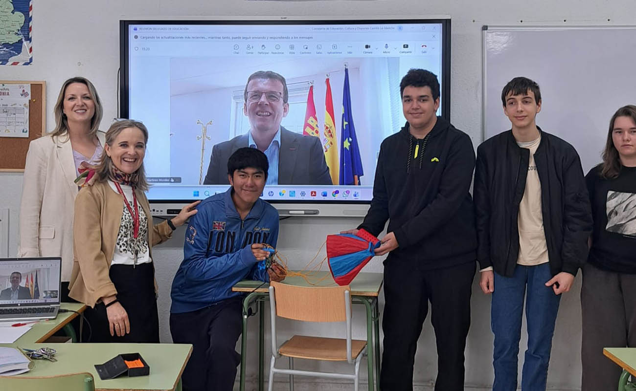 El IES Jorge Manrique lleva el talento de Motilla del Palancar a la fase nacional del desafío CanSat