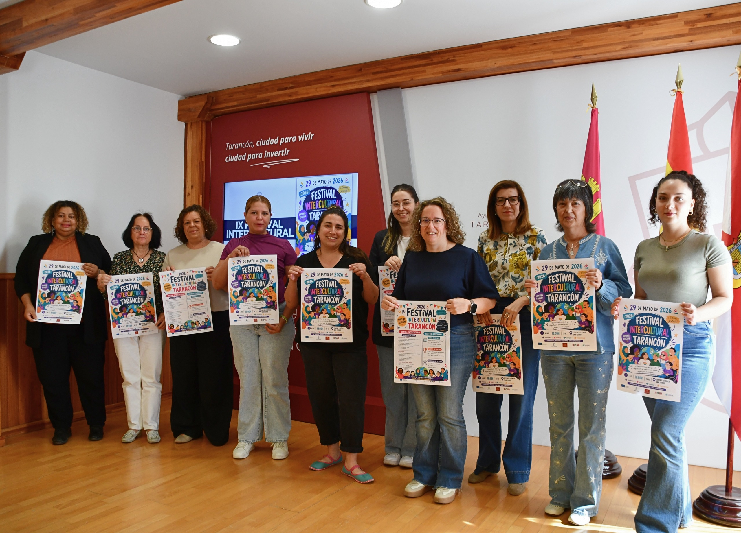 El IX Festival Intercultural de Tarancón tendrá lugar el 29 de mayo en el centro escénico ‘San Isidro’ 2 El IX Festival Intercultural de Tarancón tendrá lugar el 29 de mayo en el centro escénico ‘San Isidro’