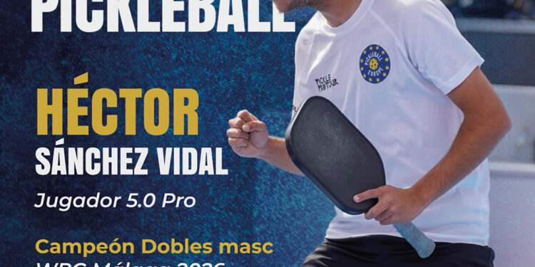 El Sargal de Cuenca recibe al número 1 del pickleball así puedes apuntarte al clínic de Héctor Sánchez