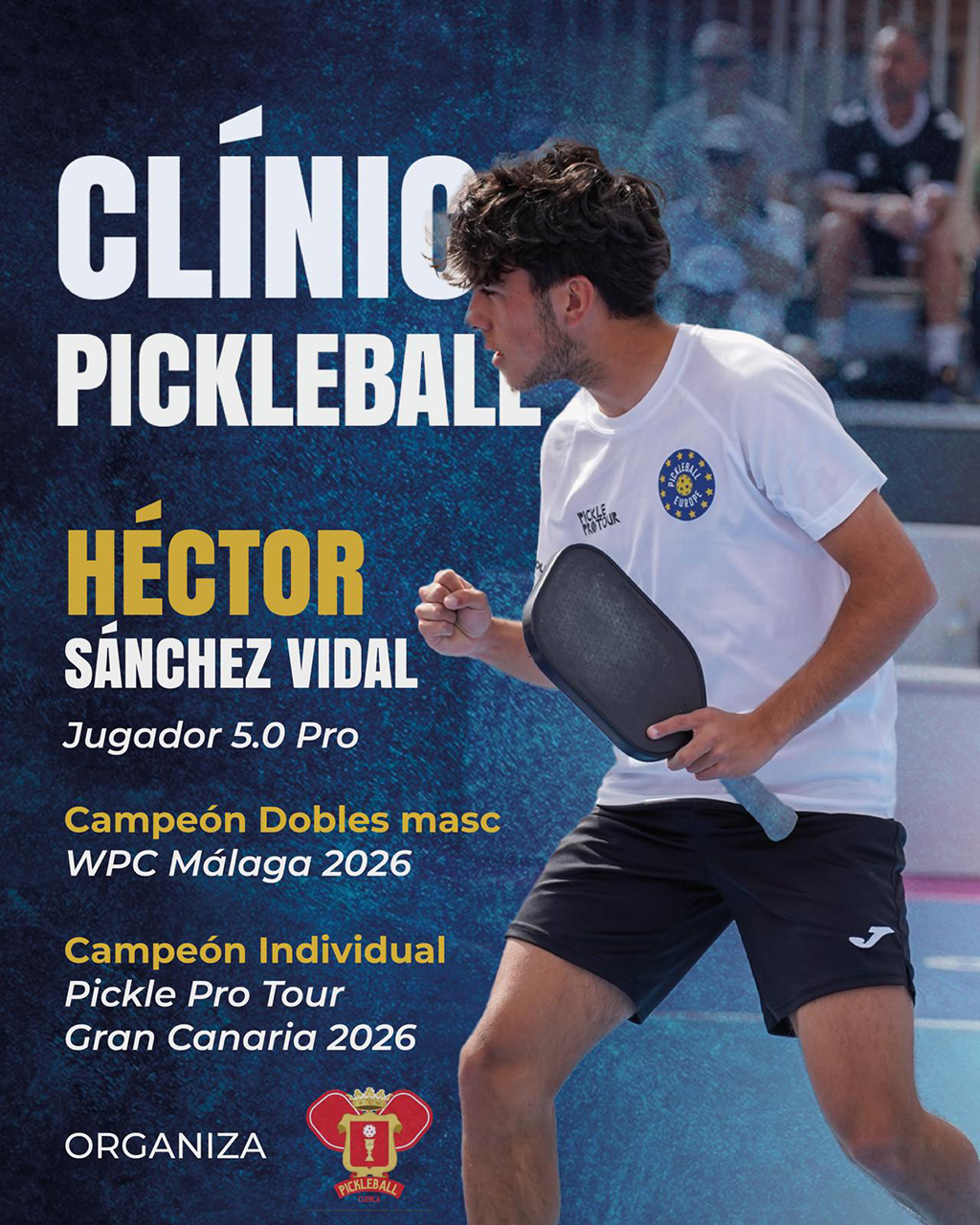 El Sargal de Cuenca recibe al número 1 del pickleball: así puedes apuntarte al clínic de Héctor Sánchez