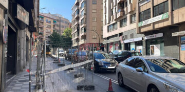 El avance de las obras de mejora de Hurtado de Mendoza y Plaza del Xúcar implican ajustes de tráfico