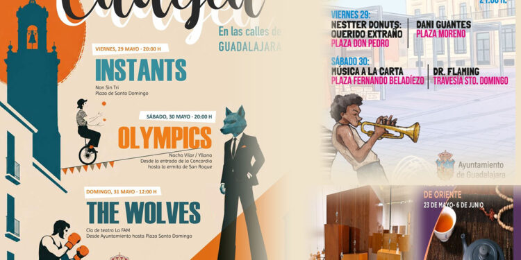 El debut del 'Festival Callejea' y los Gigantes toman el centro de Guadalajara: programación y horarios gratuitos 1 El debut del 'Festival Callejea' y los Gigantes toman el centro de Guadalajara: programación y horarios gratuitos