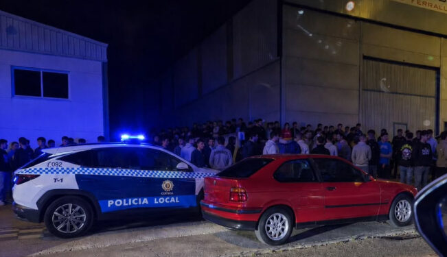 Freno a las carreras ilegales en Cuenca: cientos de personas desalojadas de madrugada en el Polígono Sepes 1 Freno a las carreras ilegales en Cuenca cientos de personas desalojadas de madrugada en el Polígono Sepes
