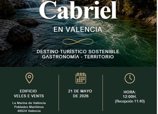 Gran evento en Valencia para promocionar los productos y la gastronomía del Valle del Cabriel