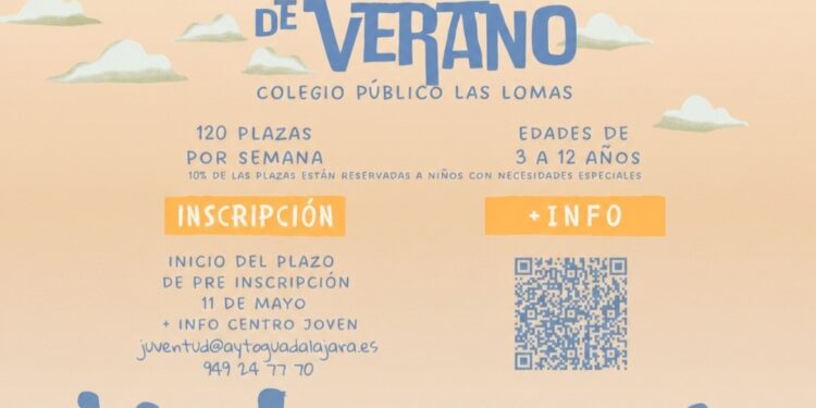 El Ayuntamiento de Guadalajara ha habilitado hoy el plazo de preinscripción para el campamento urbano municipal que se celebrará en el CEIP Las Lomas. Esta iniciativa de la Concejalía de Infancia busca facilitar la conciliación laboral y familiar durante las vacaciones escolares, ofreciendo actividades de ocio educativo para niños de entre 3 y 12 años. Las familias interesadas tienen hasta el próximo 24 de mayo para registrar su solicitud de forma telemática a través de la plataforma web del consistorio. Las actividades se desarrollarán desde el 22 de junio hasta el 4 de septiembre, abarcando un total de once semanas sin límite de solicitud por participante. El programa oferta 120 plazas semanales, reservando un 10 por ciento para menores con necesidades especiales. Durante este periodo, los niños participarán en juegos deportivos y cooperativos, talleres de manualidades, actividades acuáticas y dinámicas en inglés, todo enfocado en el desarrollo personal y la convivencia. Para adaptarse a los horarios laborales, la organización ha estructurado dos modalidades de asistencia: Opción básica de solo actividad, en horario de 9:00 a 14:00 horas por 40 euros semanales. Opción completa con acogida matinal y comedor, de 8:00 a 16:00 horas por 60 euros a la semana. Una vez finalizado el periodo de solicitud, el Ayuntamiento publicará las listas provisionales entre el 25 y el 29 de mayo para comprobar la documentación y el requisito obligatorio de empadronamiento en la capital. Si el número de peticiones supera las plazas disponibles, se realizará un sorteo público basado en la letra inicial del primer apellido. Posteriormente, la matrícula y el pago deberán formalizarse durante la primera semana de junio. El archivo de Liberal de Castilla muestra que los programas estivales de conciliación en la ciudad siempre han generado una demanda masiva, obligando frecuentemente a la administración local a recurrir al sorteo alfabético. Al mantener congelados los precios de 40 y 60 euros respecto a ediciones anteriores y concentrar más de mil plazas en el CEIP Las Lomas, el Ayuntamiento consolida este centro como el eje principal de la estrategia municipal para dar respuesta al reto que afrontan los padres trabajadores de Guadalajara durante los casi tres meses sin colegio.