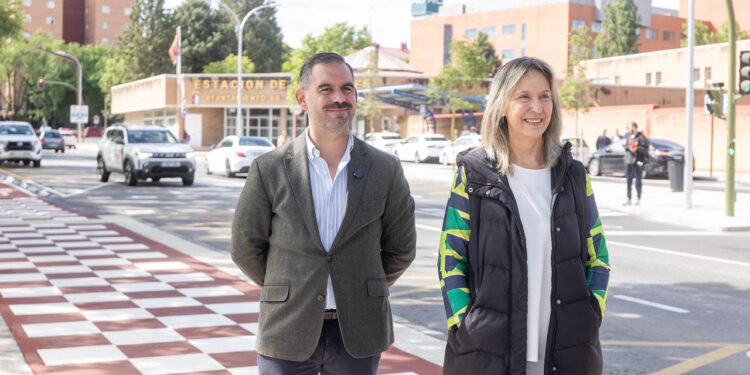 Guadalajara estrena 53 plazas de aparcamiento libre en la calle Dos de Mayo así queda el nuevo acceso al campus