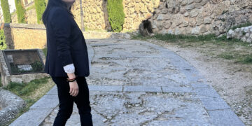 Jiménez pide al equipo de Gobierno la reparación urgente de la Ronda de Julián Romero ante su lamentable estado de conservación