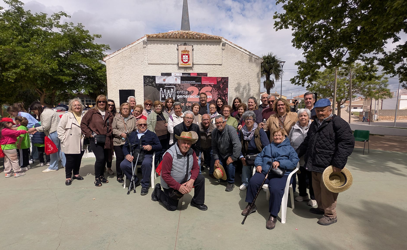 La Diputación de Cuenca organiza el V Encuentro Intergeneracional con 400 personas en Villamayor de Santiago