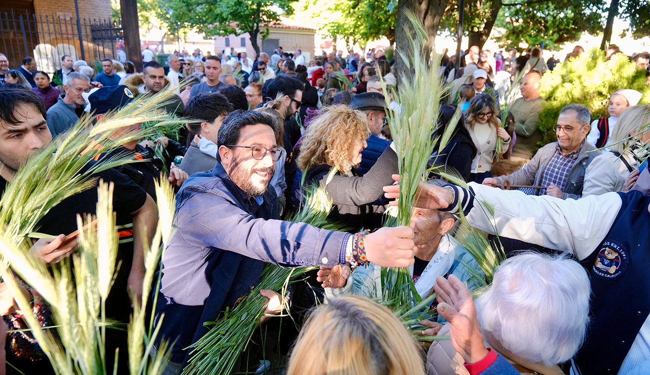 La Fiesta de La Espiga, el acto central de San Isidro en Azuqueca, recupera un año más la tradición vinculada al pasado agrícola