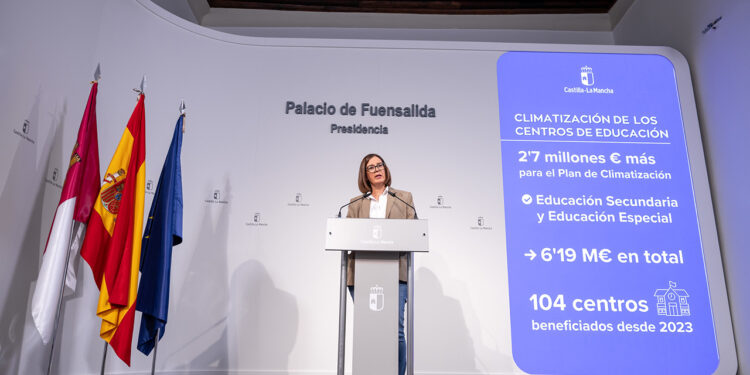 La Junta destina 2,7 millones de euros a mejorar el confort térmico y la adaptación climática de los centros educativos públicos de Castilla-La Mancha 1 La Junta destina 2,7 millones de euros a mejorar el confort térmico y la adaptación climática de los centros educativos públicos de Castilla-La Mancha
