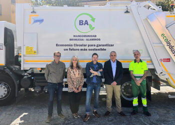 La Mancomunidad Brihuega-Alaminos incorpora un camión bicompartimentado de 230.000 euros para mejorar la recogida de residuos 1 La Mancomunidad Brihuega-Alaminos incorpora un camión bicompartimentado de 230.000 euros para mejorar la recogida de residuos