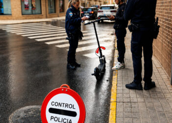 La Policía Local de Tarancón inicia una campaña de control de VMP ante la nueva normativa