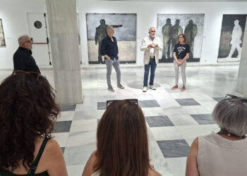 La Sala de Arte de la Delegación de la Junta en Guadalajara acoge la exposición ´Habitar la ausencia´ del pintor Chema Peñas