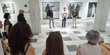 La Sala de Arte de la Delegación de la Junta en Guadalajara acoge la exposición ´Habitar la ausencia´ del pintor Chema Peñas