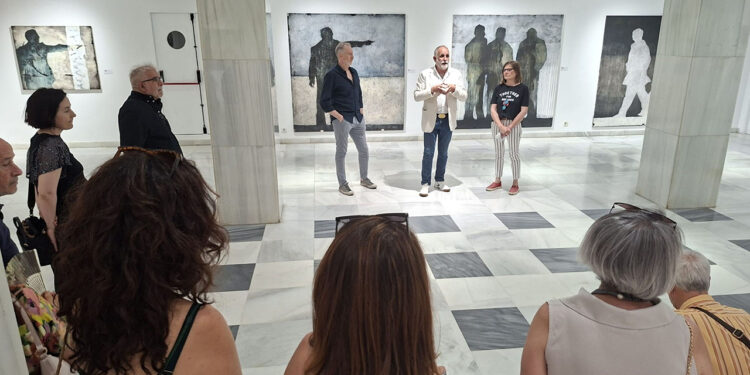 La Sala de Arte de la Delegación de la Junta en Guadalajara acoge la exposición ´Habitar la ausencia´ del pintor Chema Peñas 1 La Sala de Arte de la Delegación de la Junta en Guadalajara acoge la exposición ´Habitar la ausencia´ del pintor Chema Peñas