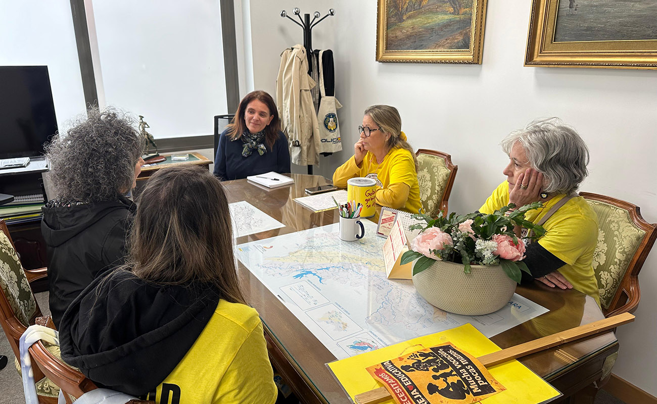La subdelegada del Gobierno en Guadalajara recibe a representantes de la Plataforma Escuelas Infantiles