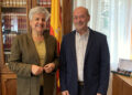 La subdelegada del Gobierno recibe al nuevo director del Centro Penitenciario de Cuenca