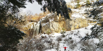 La única cascada del Júcar se encuentra en Tragacete