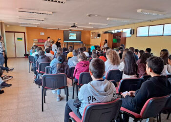 Los escolares del Alto Tajo combaten el aislamiento rural preparándose para el instituto en Molina