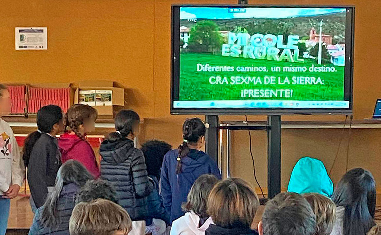 Los escolares del Alto Tajo combaten el aislamiento rural preparándose para el instituto en Molina