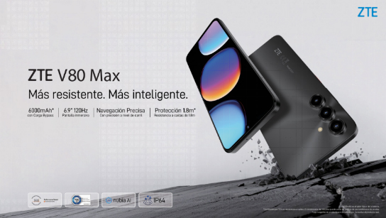 Los nuevos ZTE V80 Pro y V80 Max aterrizan en España para redefinir la autonomía y la durabilidad en su categoría 1 Los nuevos ZTE V80 Pro y V80 Max aterrizan en Espana para redefinir la autonomia y la durabilidad en su categoria 1