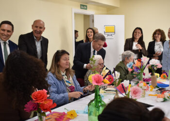 Martínez Chana anuncia el compromiso de la Diputación para ayudar en las obras de los colegios públicos del ámbito rural
