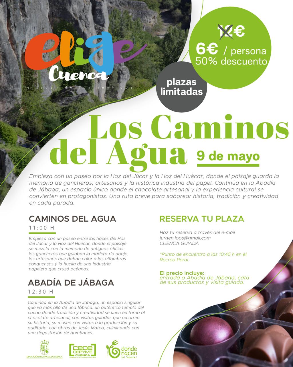 Naturaleza, oficios antiguos y chocolate artesanal por seis euros en las hoces de Cuenca