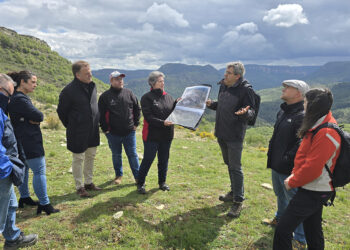 Nueva pasarela en el Salto de Poveda y rescate millonario de las minas de Peñalén para impulsar el turismo en el Alto Tajo